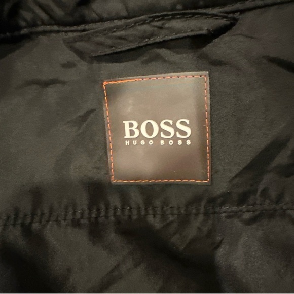 HUGO BOSS MENS OSTOR JACKET BLACK I NOT SURE THE SIZE BUT LOOK XL - Picture 5 of 13